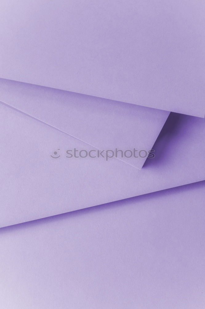 Similar – Image, Stock Photo Pink and purple paper material design. Geometric unicolour