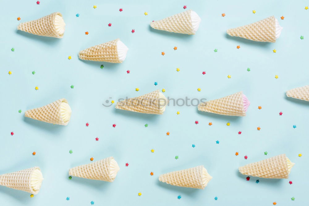 Similar – Confetti Hearts Dough