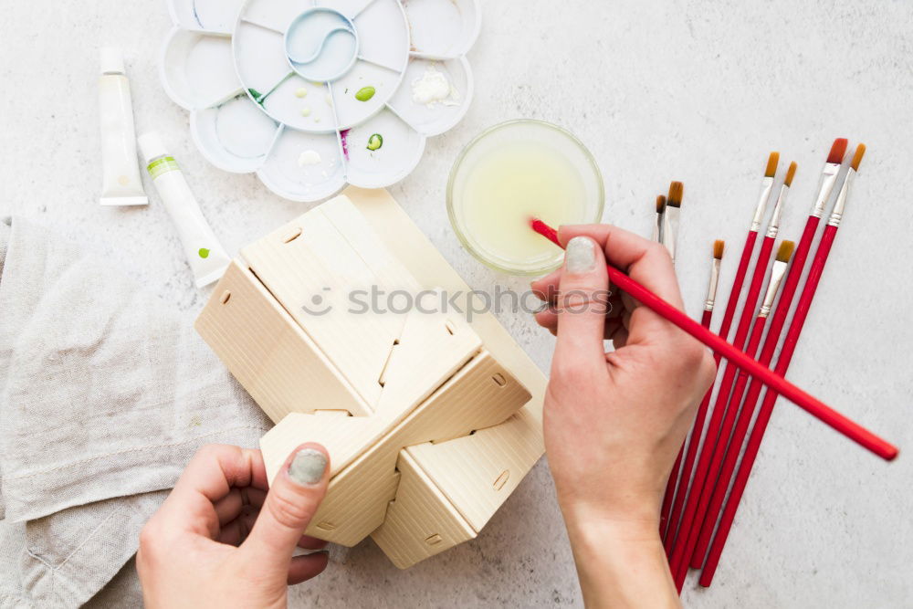 Similar – gift wrapping Handicraft