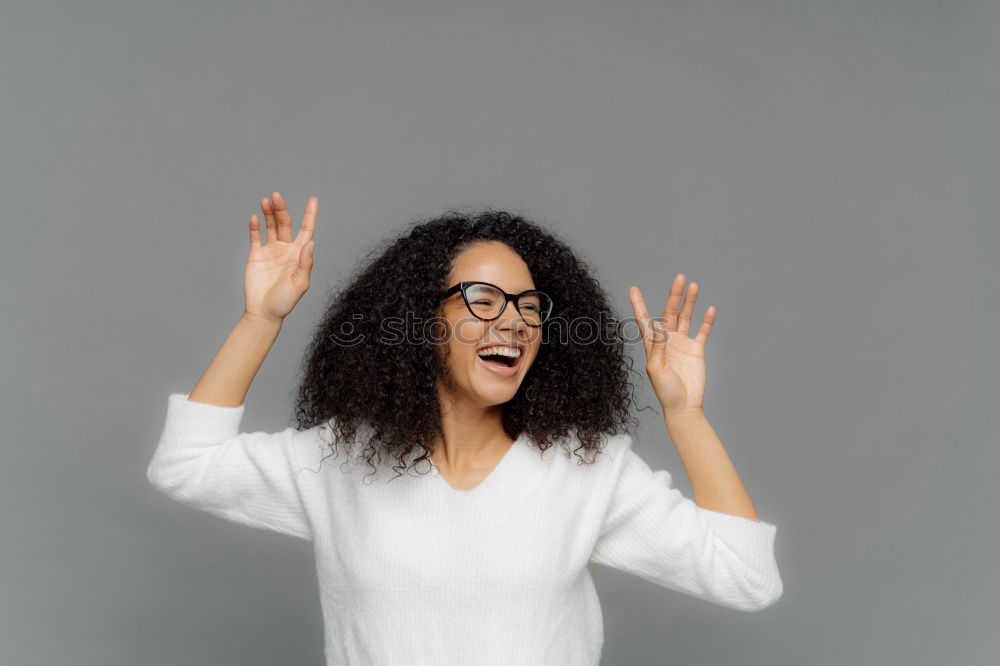 Similar – Image, Stock Photo Portrait of beautiful afro american woman.