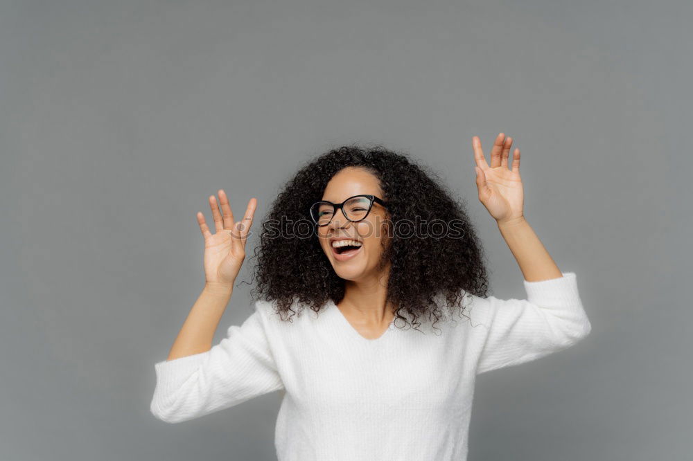 Similar – Image, Stock Photo Portrait of beautiful afro american woman.