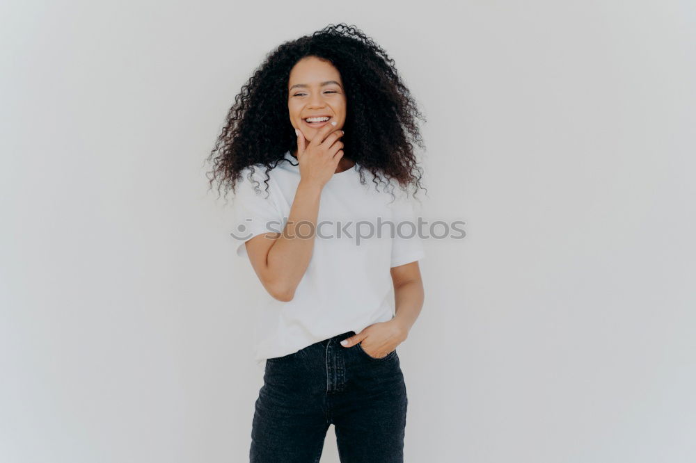 Similar – Beautiful serious thoughtful and sad black woman covering her head with sheet in bed