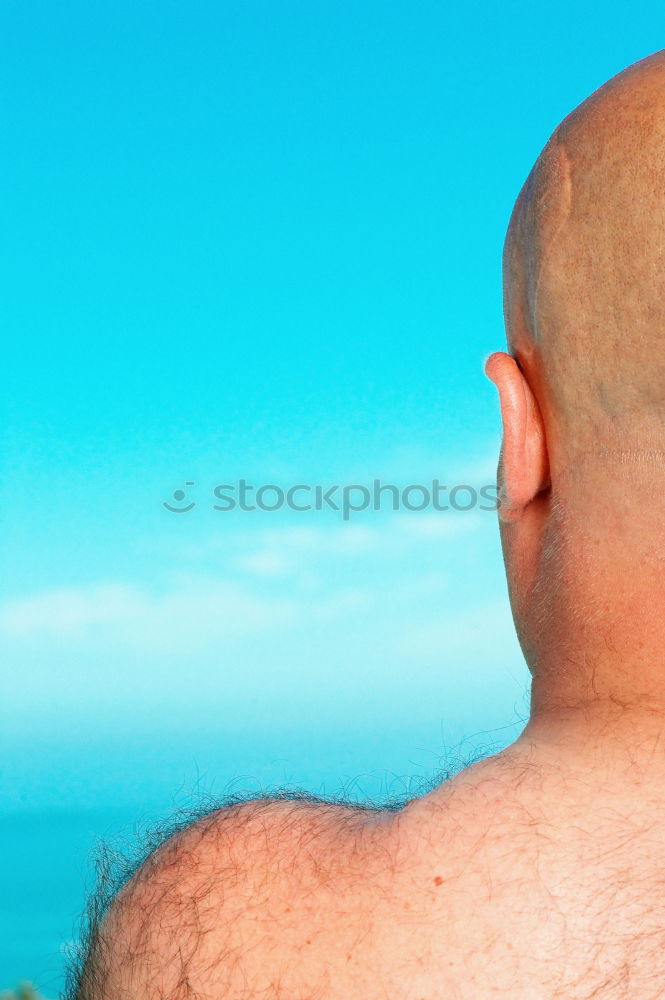 Similar – Diver in wet suit standing on beach