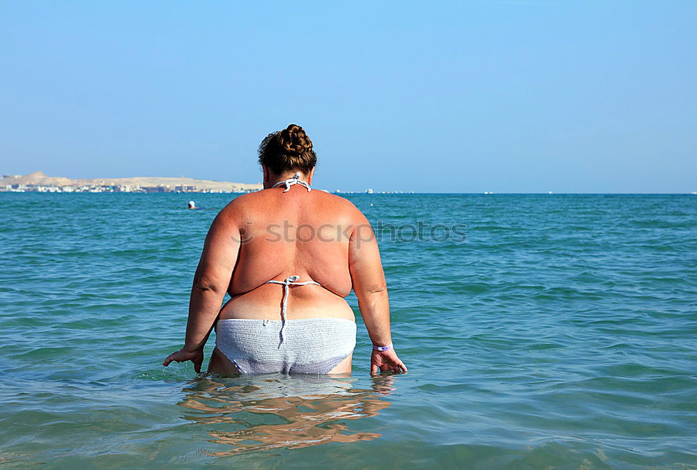 Similar – Image, Stock Photo aground Wet Swimsuit