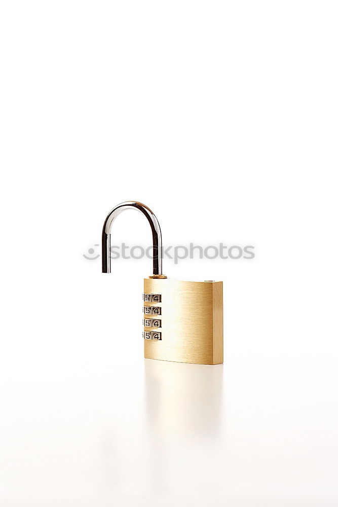 Similar – Image, Stock Photo Lock as a symbol for data protection & DSGVO