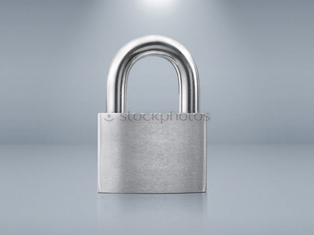 Similar – Image, Stock Photo Unlock cell phone. Padlock with key on display.