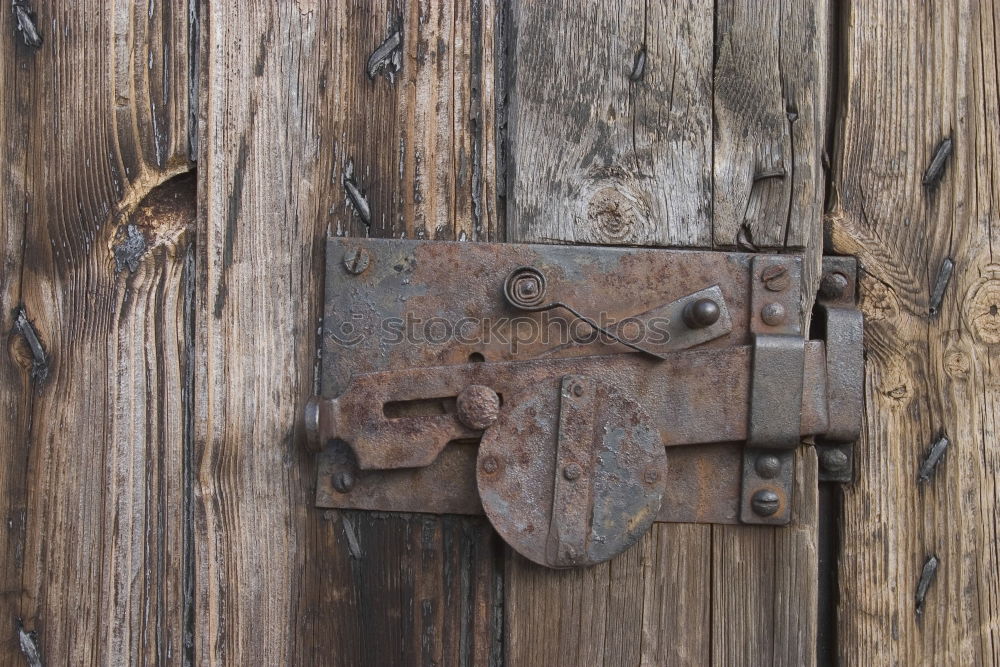 Similar – Image, Stock Photo castle Key Wood Door