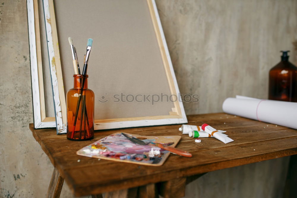 Similar – Image, Stock Photo Old School Creativity