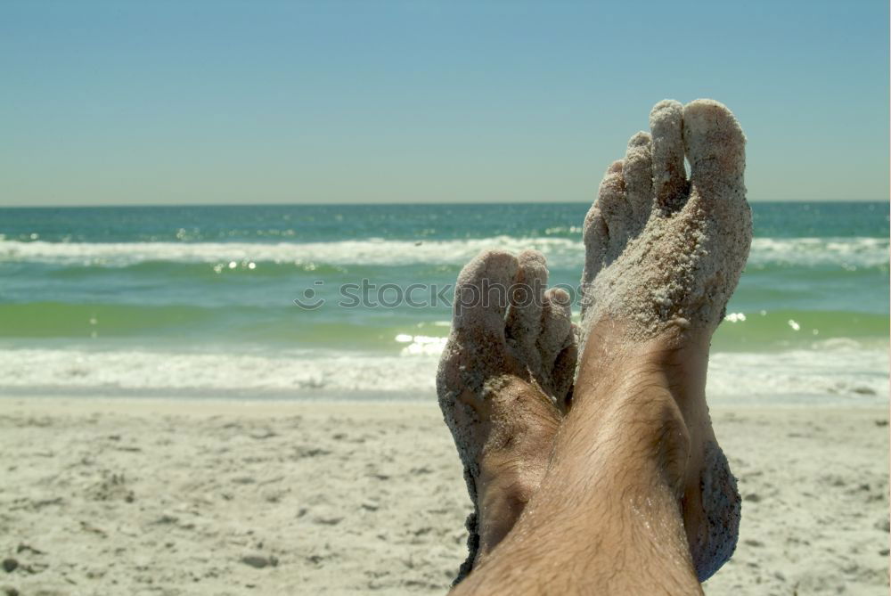 Similar – Image, Stock Photo Day at the sea Beach