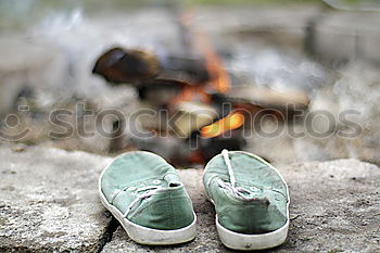 Similar – Image, Stock Photo Old sneakers abandoned