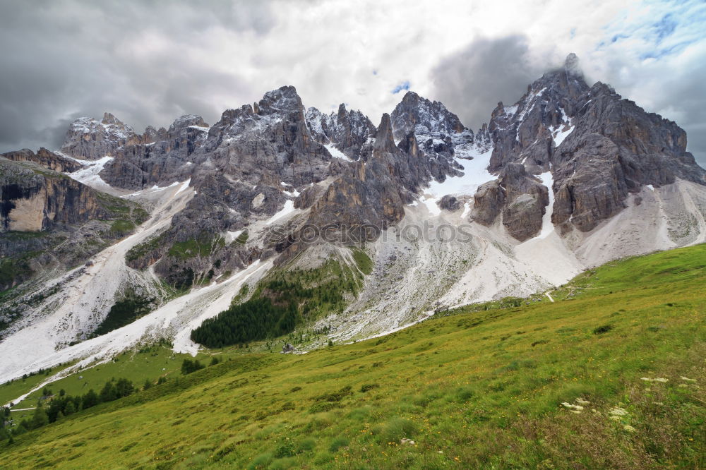 Similar – Image, Stock Photo Wonderful mountain world