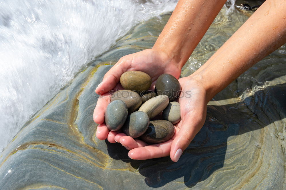 Similar – Image, Stock Photo stone collection Life