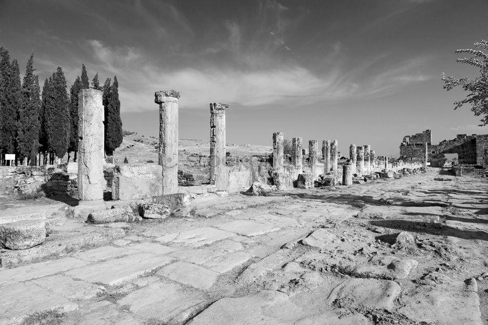 Similar – Image, Stock Photo the column and the roman temple