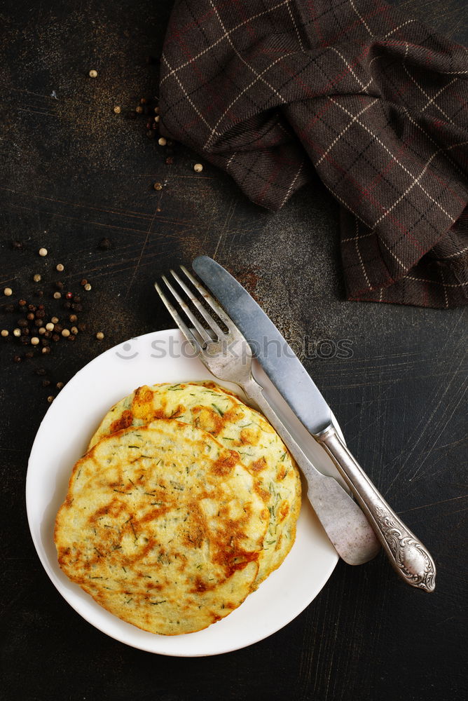 Similar – Image, Stock Photo roasted cauliflower with millet