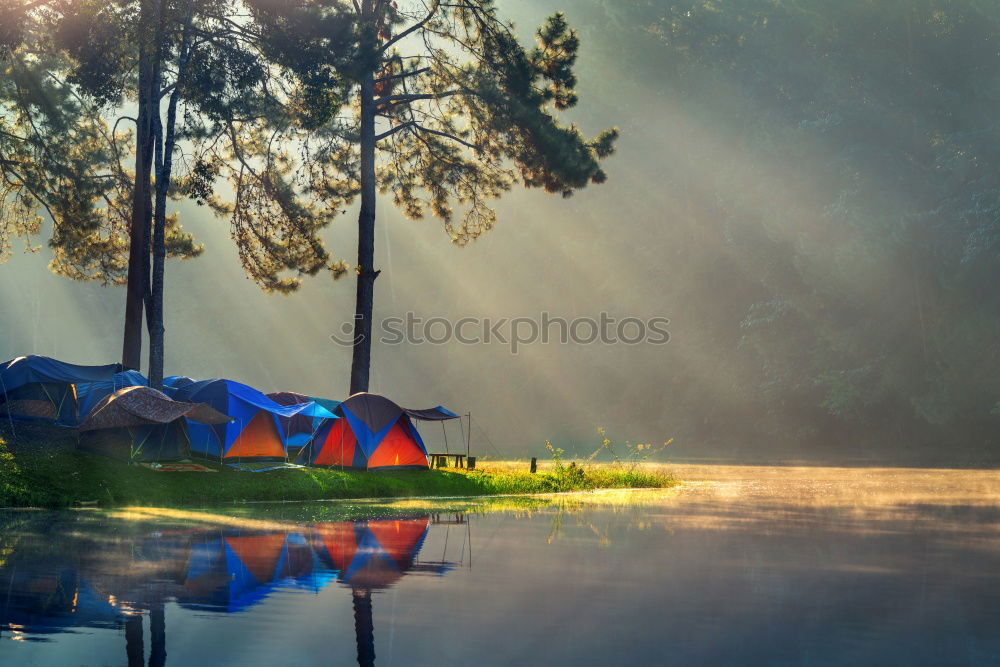 Similar – Camping in the dunes of Sylt