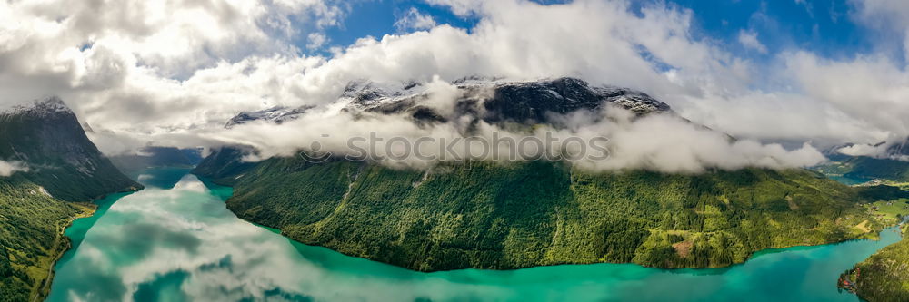 Similar – Walchensee Panorama