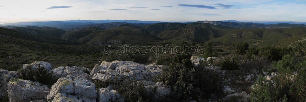 Similar – Image, Stock Photo Cloudy and sunny view in the Dolomites