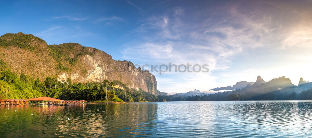 Similar – Image, Stock Photo Plansee in Austria in the morning