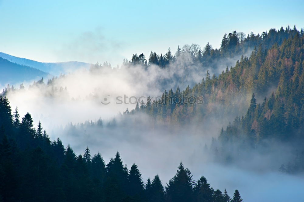 Similar – last sunbeam at the mountain Highlands, Scotland