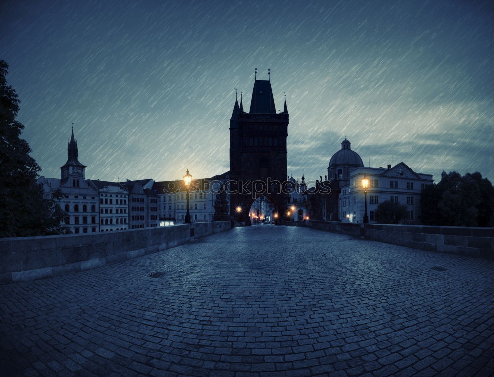 Similar – Image, Stock Photo Cathedral I Puddle Berlin