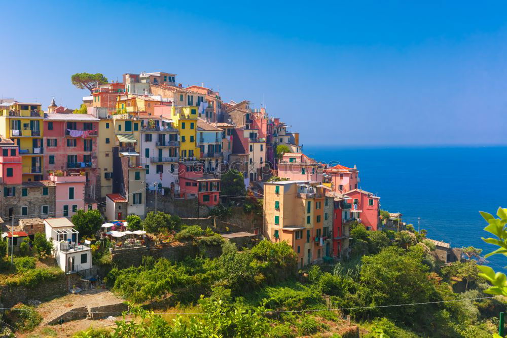 Similar – Image, Stock Photo CINQUE TERRE Village