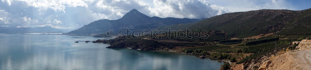 Similar – Lago di Garda | Paraglider pilots