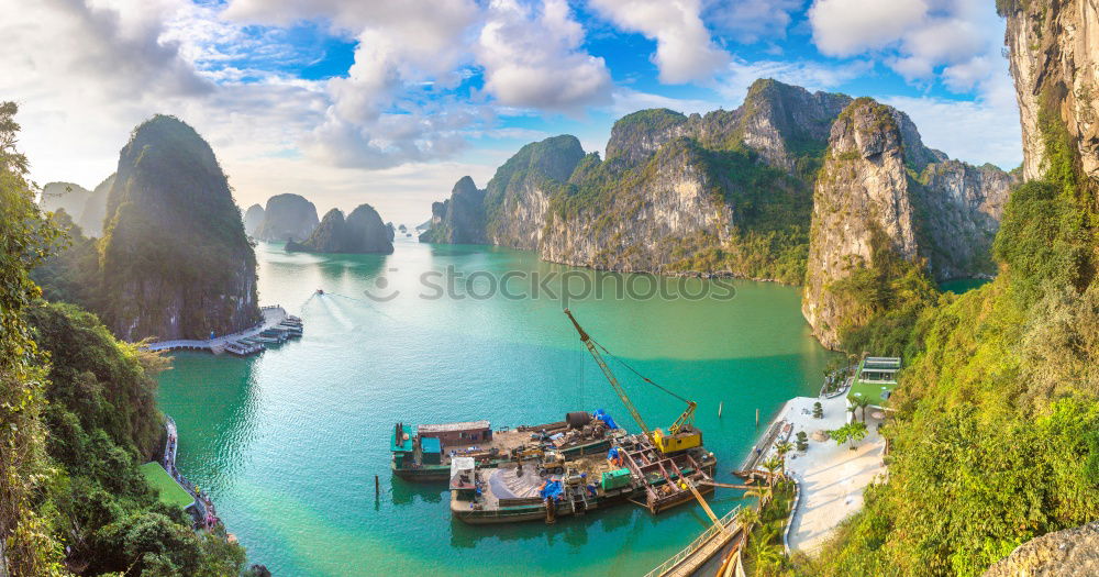 Similar – Panorama of Halong Bay