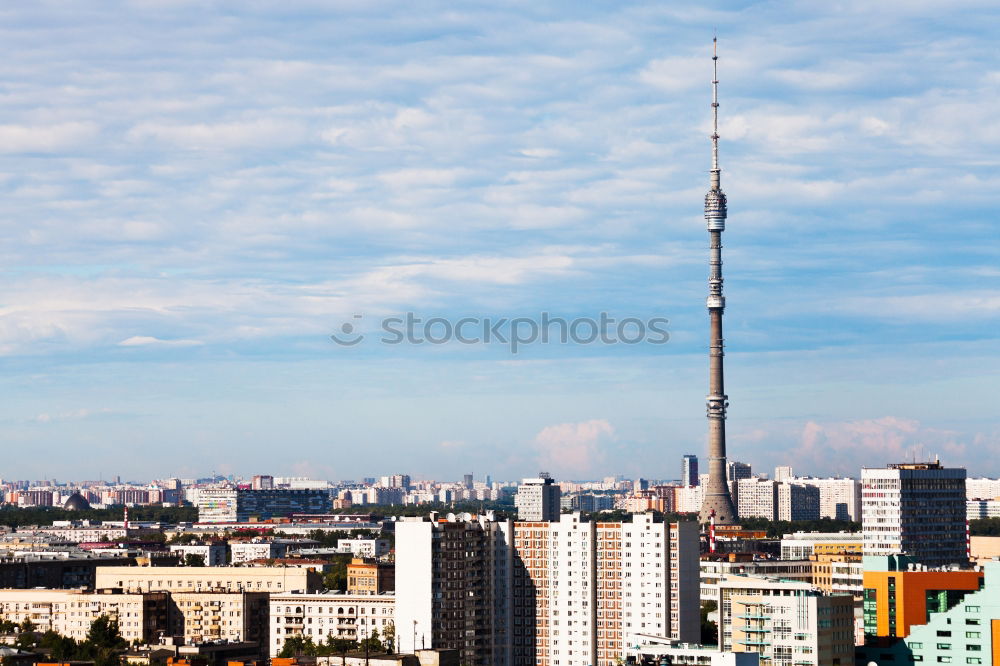 Autumn panoramic view of Berlin IV