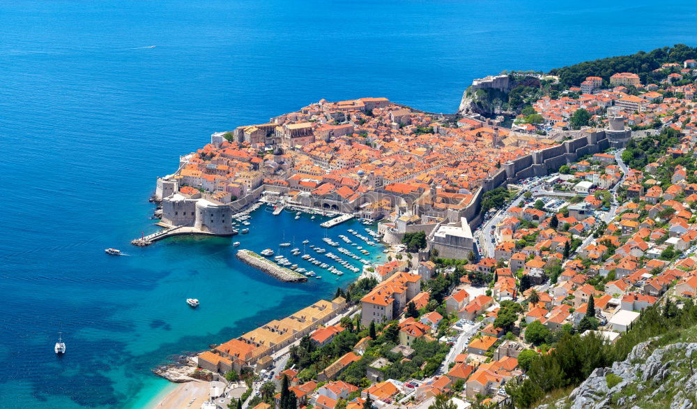 Similar – Image, Stock Photo Dubrovnik from above