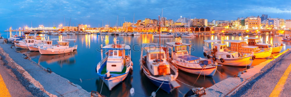 Similar – Image, Stock Photo Rhodes Port Sunset Europe