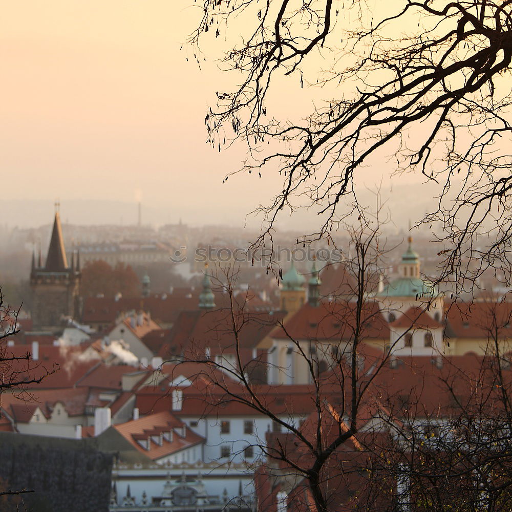 Similar – Image, Stock Photo Panoramic View of Prague, Czech Republic