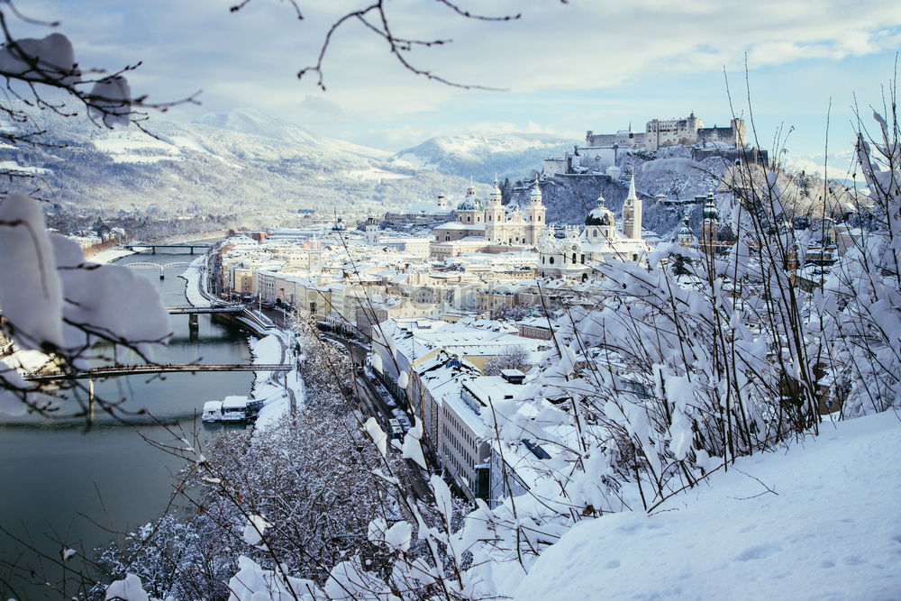 Similar – Image, Stock Photo Winter Wonderland Salzburg