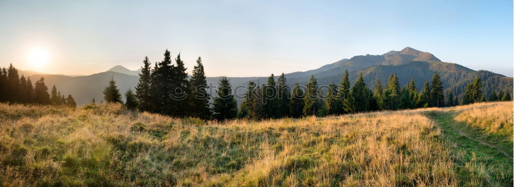 Similar – Image, Stock Photo Panorama of snowy Tatra mountains in spring, south Poland