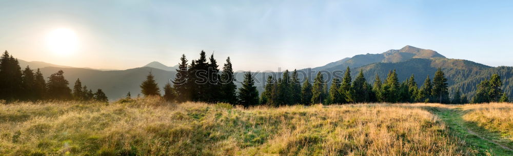 Similar – Image, Stock Photo Panorama of snowy Tatra mountains in spring, south Poland