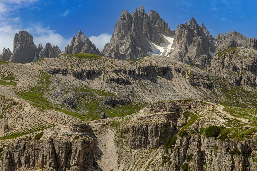 in the Dolomites