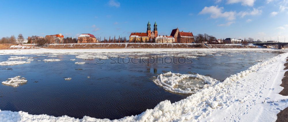 Similar – Icy times at the Oberbaum Bridge