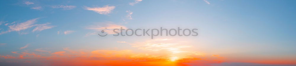 Similar – Image, Stock Photo sunrise in the colored sky white