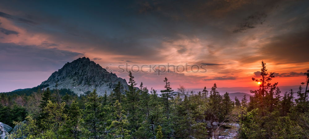 Similar – Image, Stock Photo View in the Black Forest