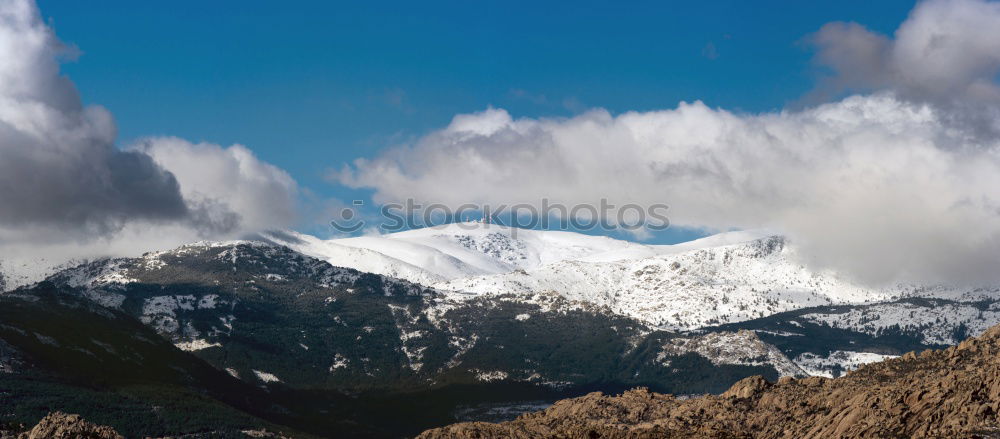 Similar – Brilliantes Bergwetter