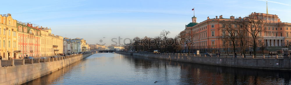 Image, Stock Photo Oberbaumbrücke with television tower in the distance