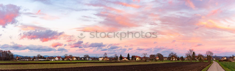 Similar – Sun goes down Tree Clouds