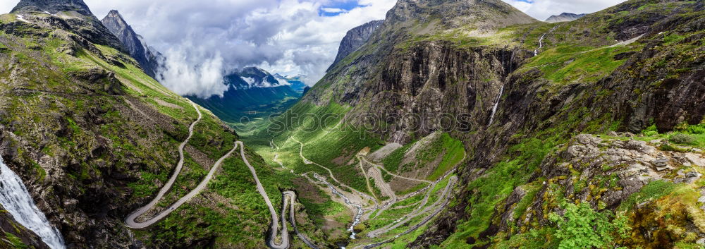 Similar – Bergtal in der Schweiz