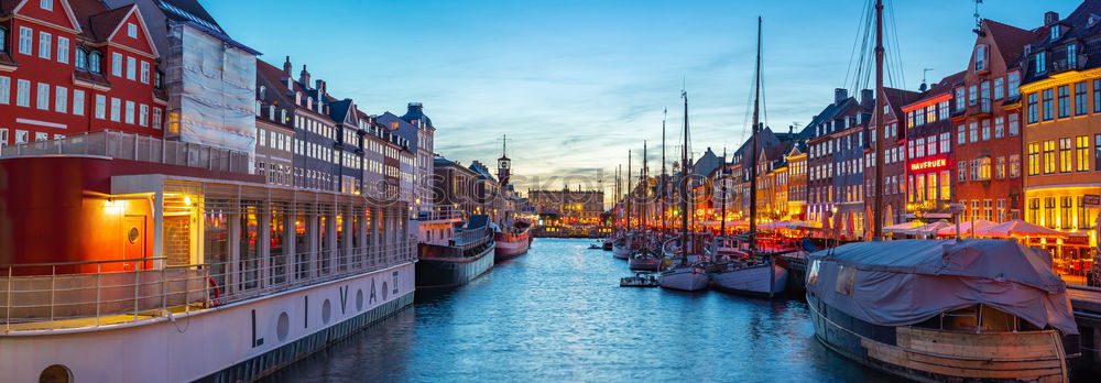 Similar – Image, Stock Photo Nyhavn Copenhagen at night