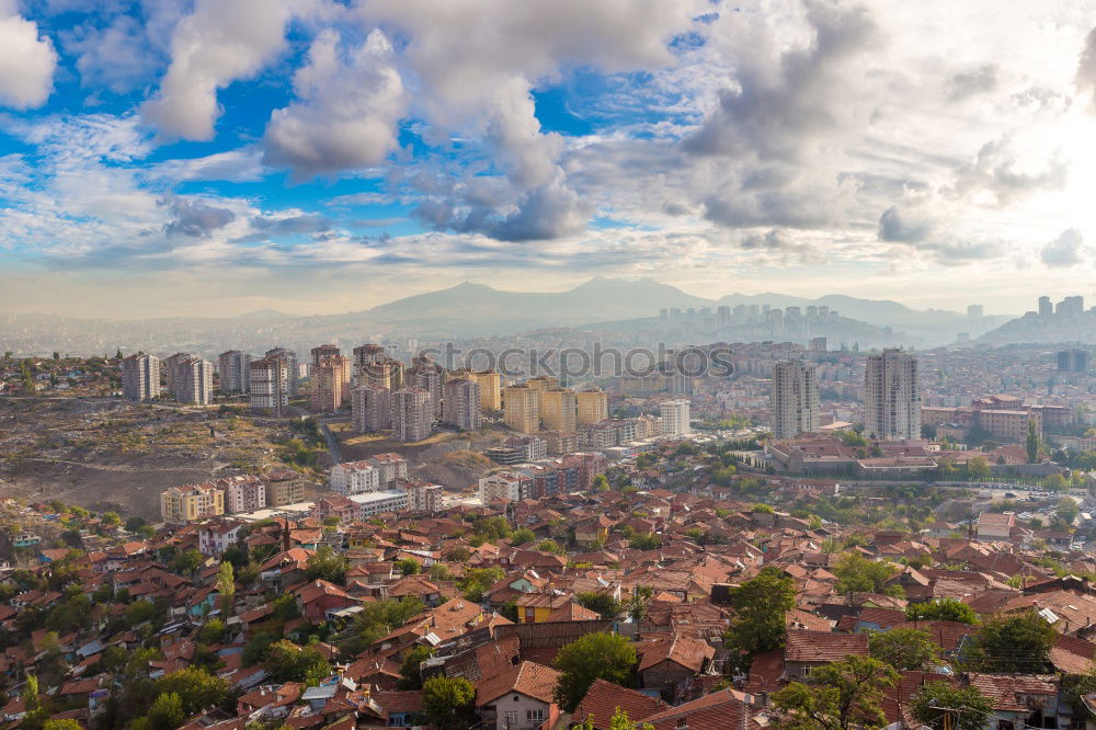 Similar – View over Tbilisi skyline, Georgia