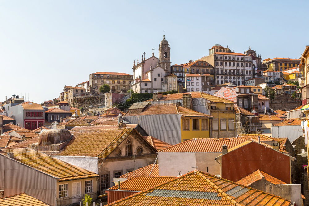 Similar – Stacked houses in Porto