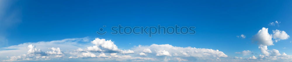 Similar – Condensation trails over the mountains