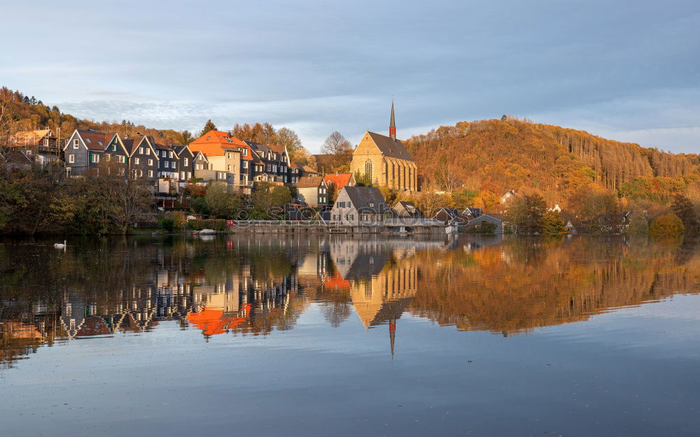 Image, Stock Photo Old Town Beyenburg, Wuppertal, NRW.