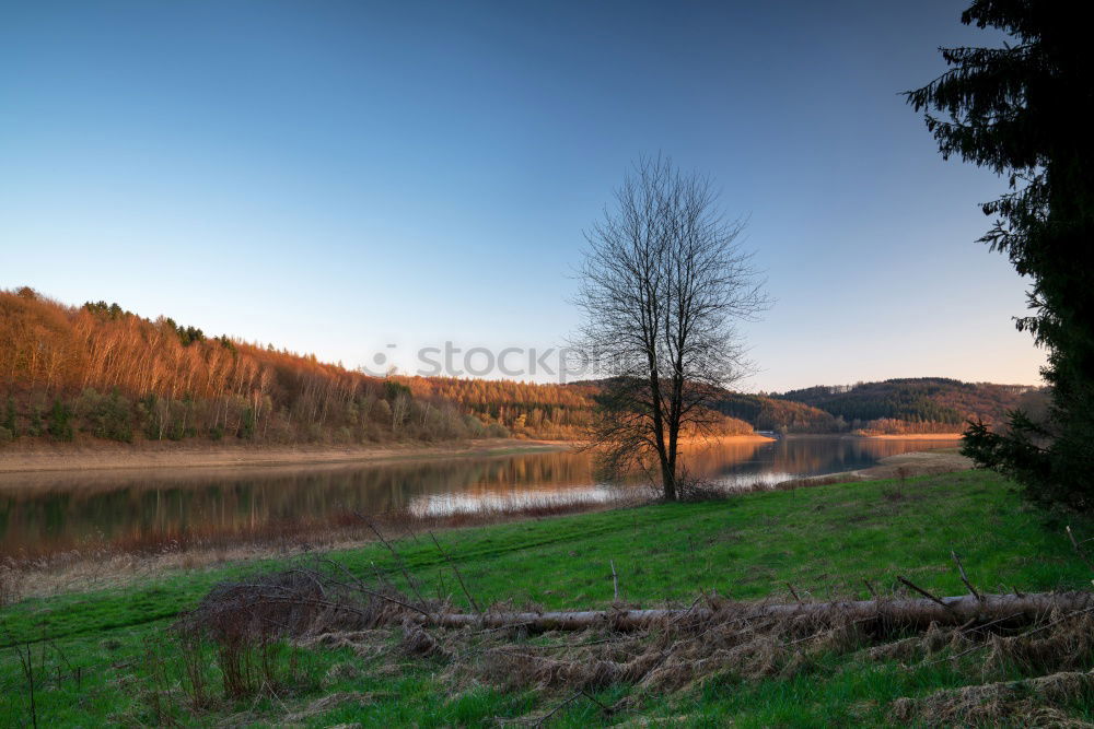 Similar – Image, Stock Photo Hohenwarte Reservoir