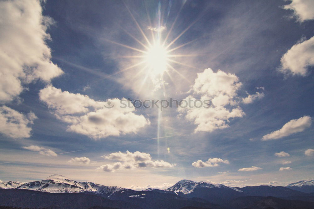 Image, Stock Photo sundown Clouds Lightning