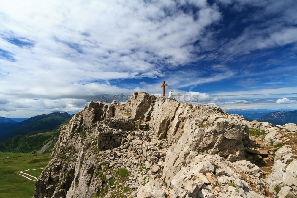 Similar – Summit of the Hirzer | South Tyrol